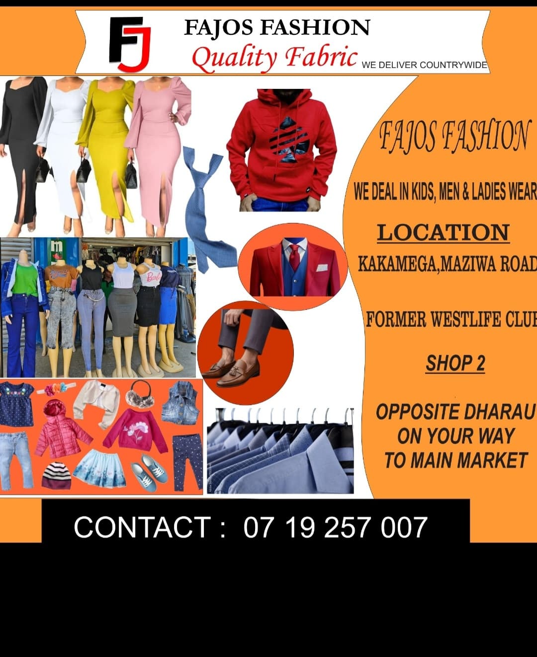 Discover Quality Fashion at Fajos Fashions in Nairobi
